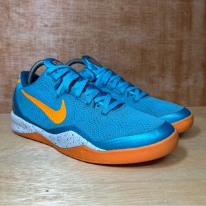 Kobe 8 Dolphin Neo-Turquoise-Orange 555586-401 size 7